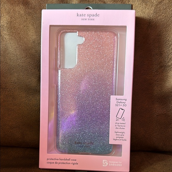 Incipio Purple Glitter Case for Samsung Galaxy - Picture 1 of 5